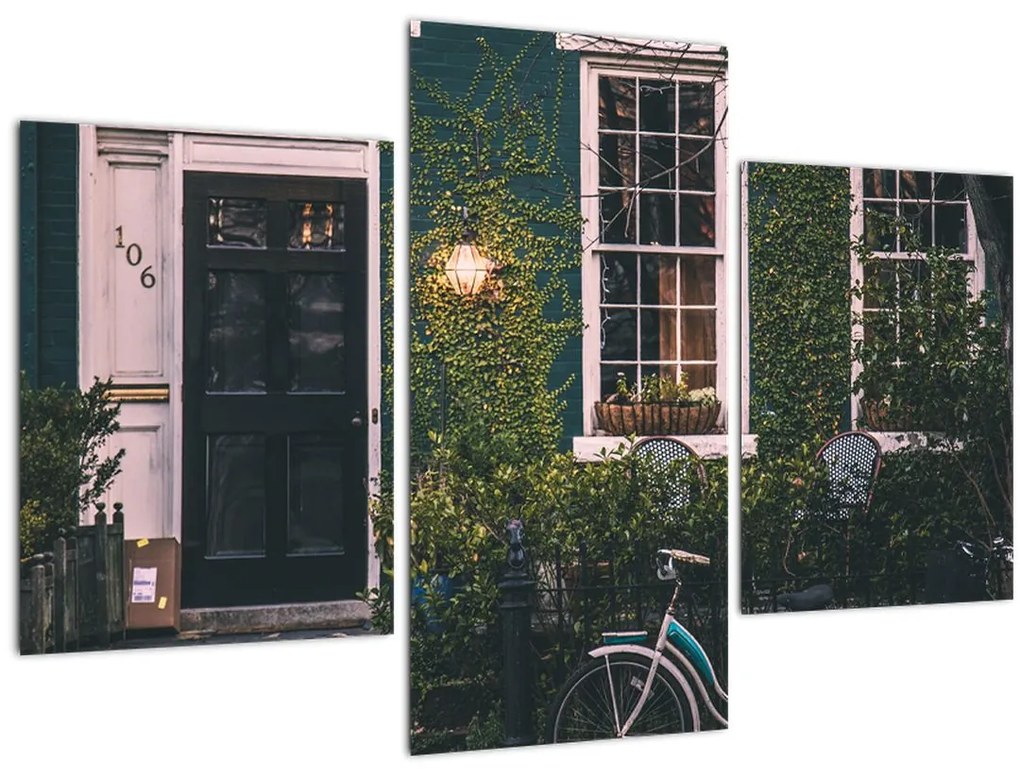 Tablou - Acasă de la plimbare (90x60 cm)