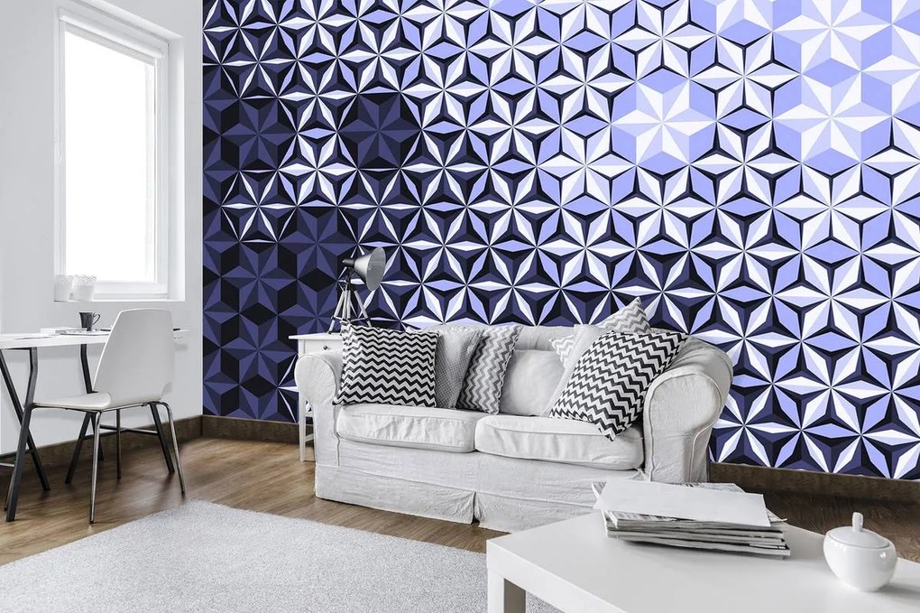 Fototapet - Mozaic violet (152,5x104 cm)