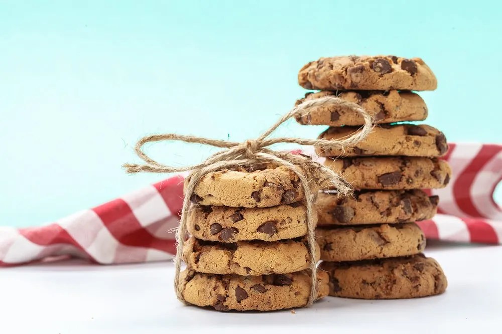 Fototapet biscuiți americane cookies