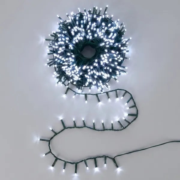 Aigostar - Ghirlandă LED de Crăciun pentru exterior 1500xLED/8 funcții 33m IP44 alb rece