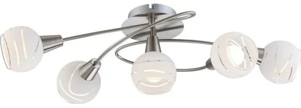 Lustra, Plafonier LED Elliott 54341-5 GL