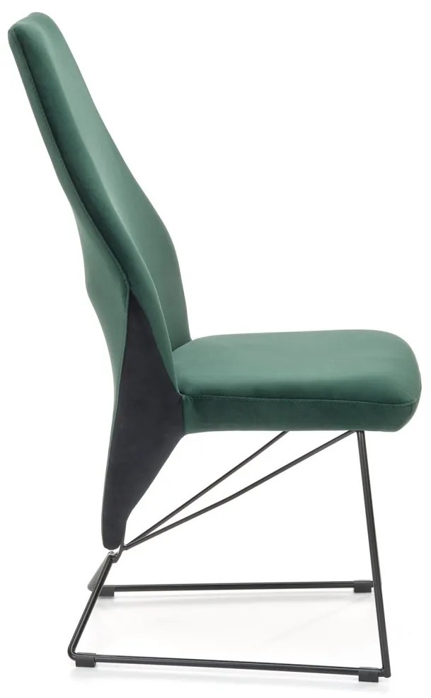 Scaun K485 verde - H 96 cm