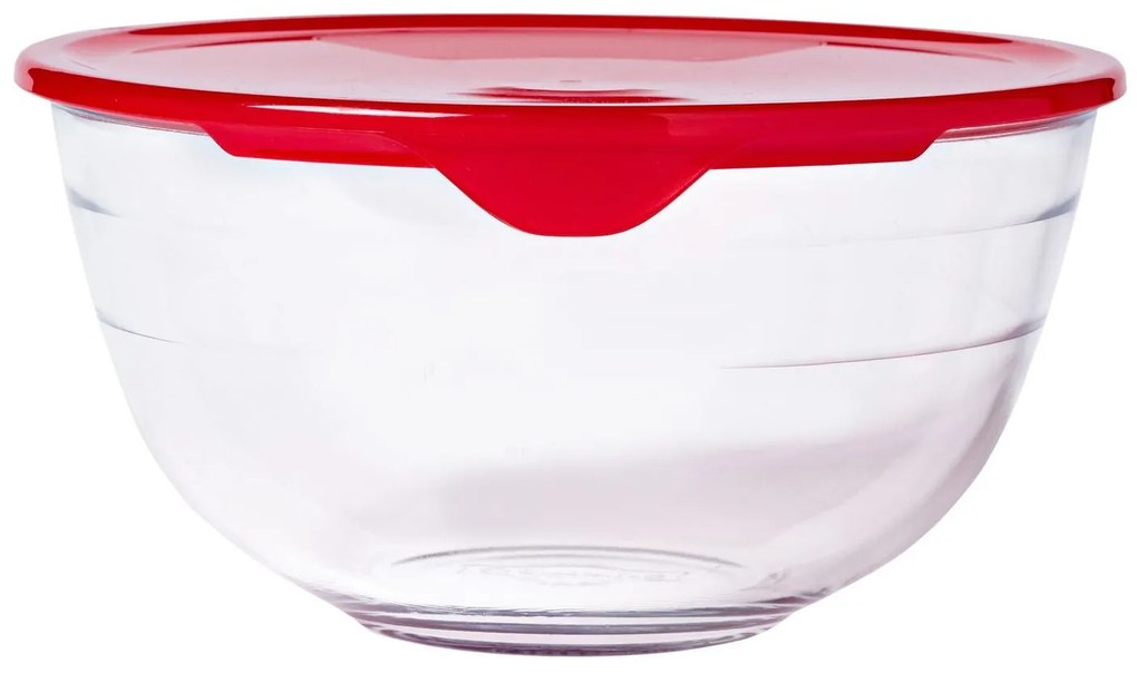 Bol cu capac de plastic 1l