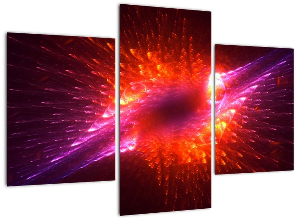 Tabloul modern abstract cu spini (90x60 cm)