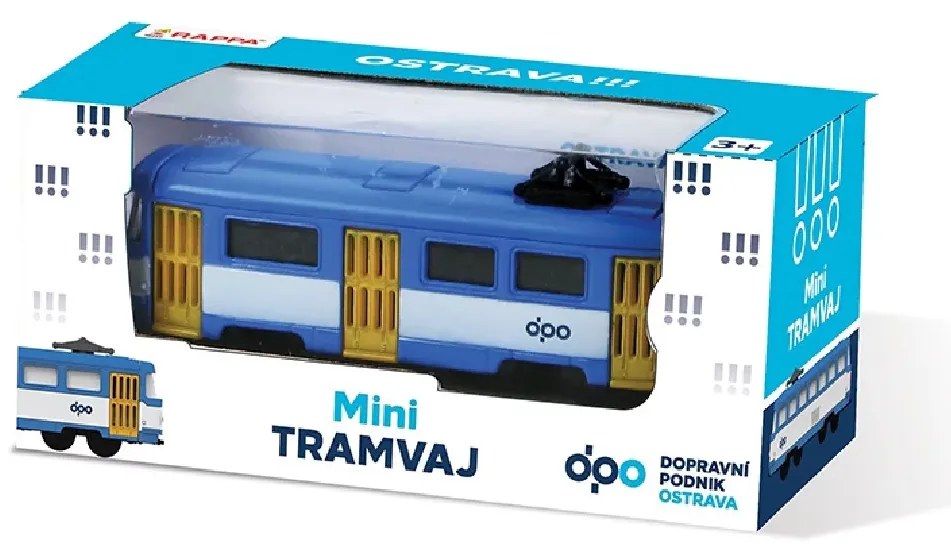 Rappa Tramvai unic din metalic Tatra T3 - DPO Ostrava, 8,5 cm