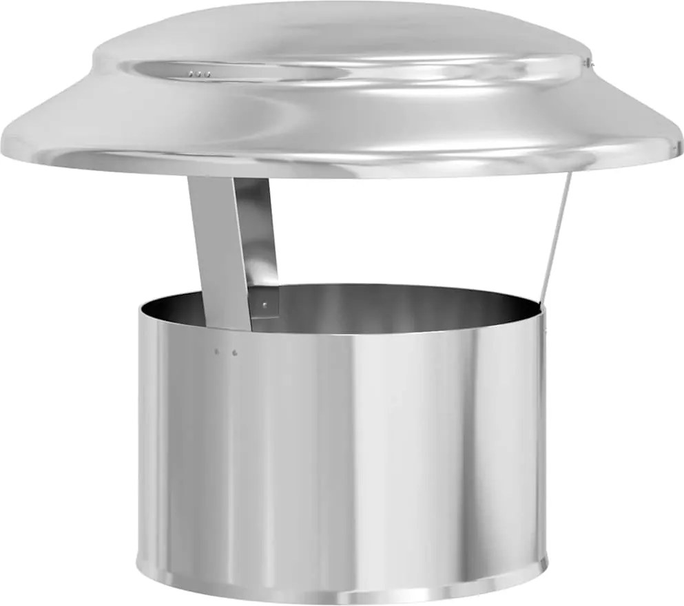 vidaXL Husă de ploaie pentru coș Argintiu 25 x 25 x 20 cm