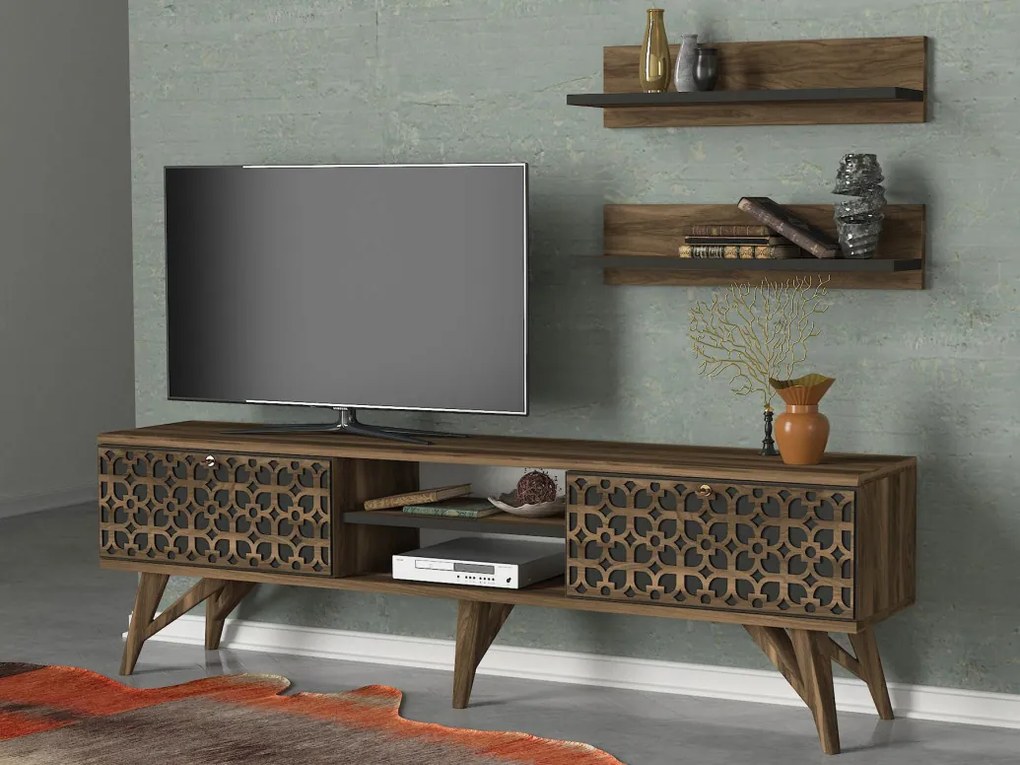 Comoda TV Fina - Walnut