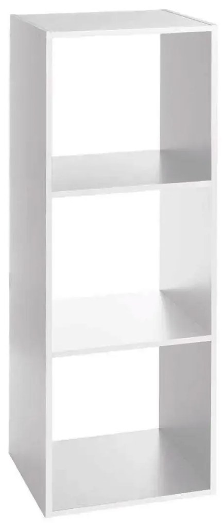 Etajera alba 3 rafturi 34.5x32x100.5 cm PAL
