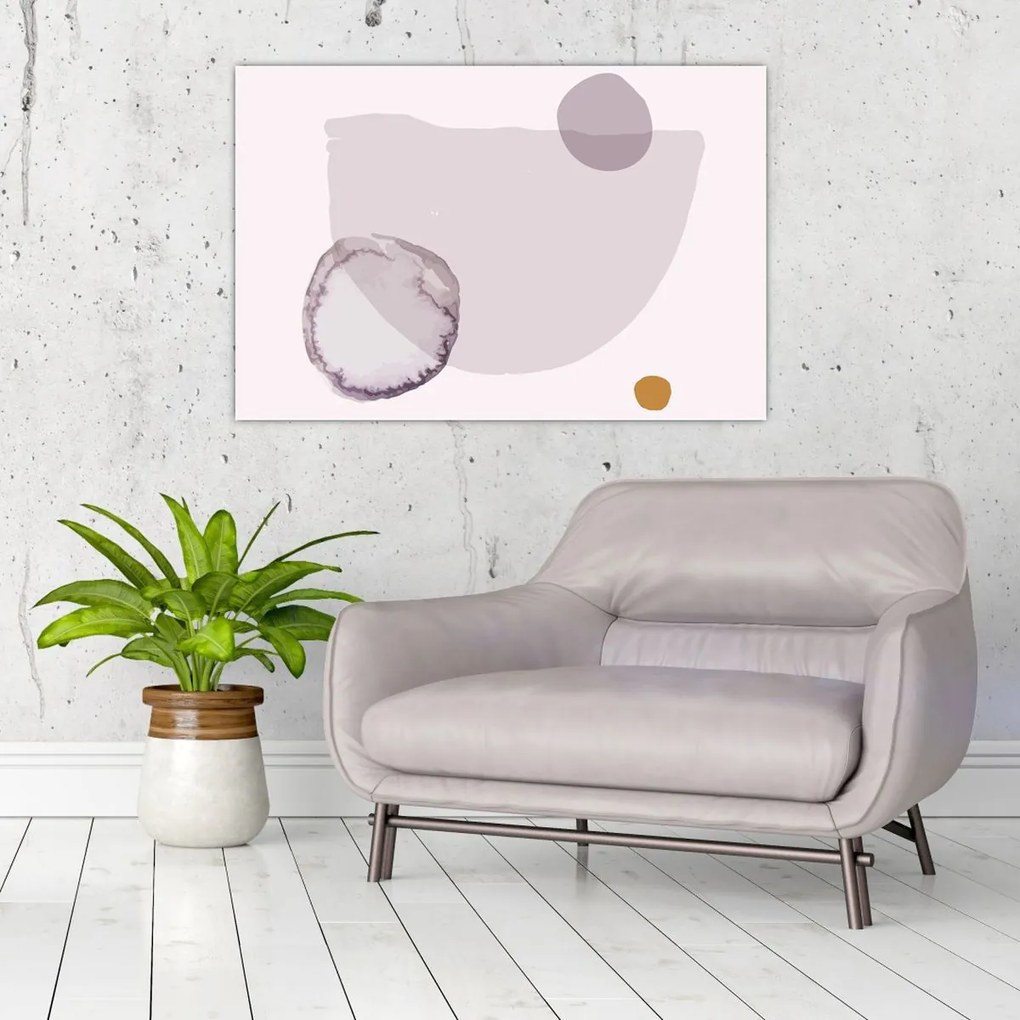 Tablou - Minimalism violet N⁰2 (90x60 cm)