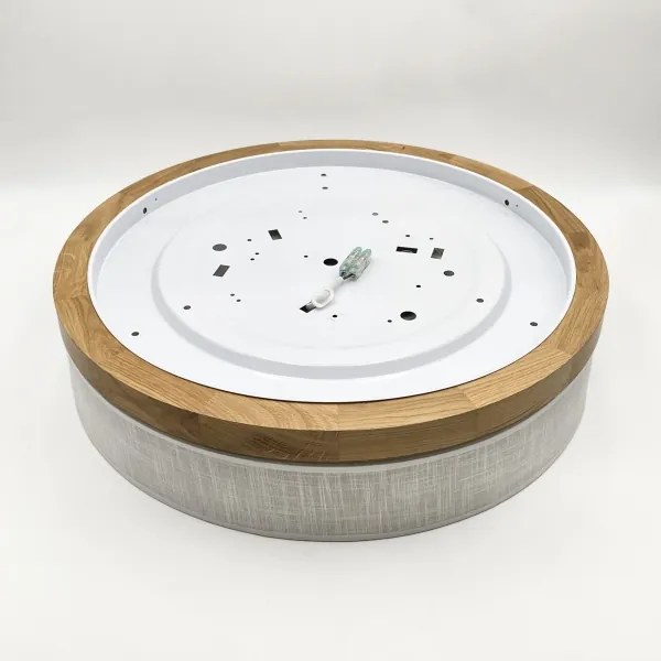 Brilagi - Lampă de tavan LED BELLADONNA LED/36W/230V Ø 50 cm alb/stejar