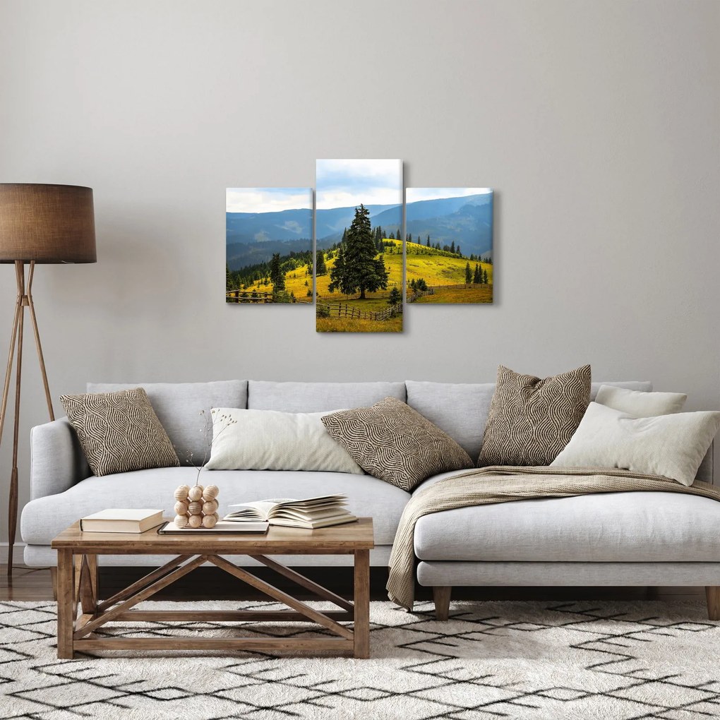 Tablou - Lunca de munte (90x60 cm)