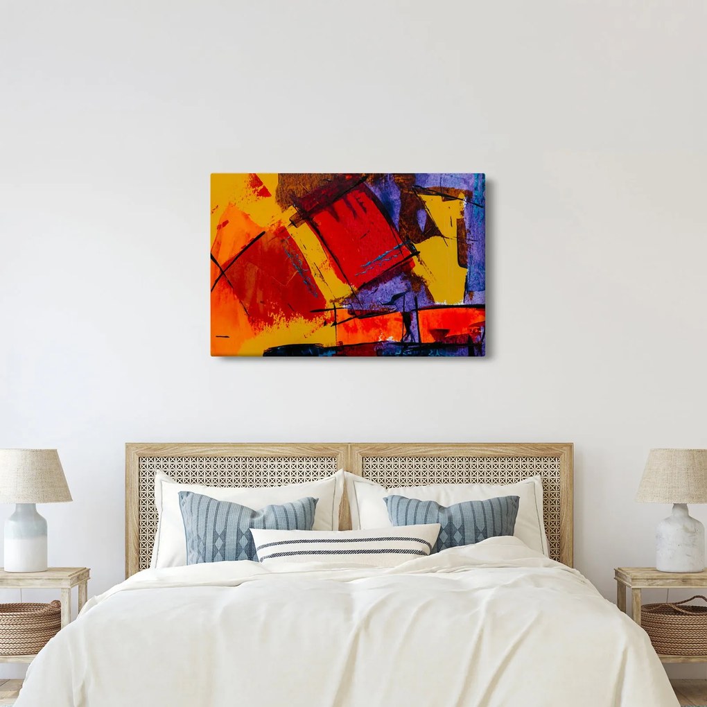 Tablou cu abstracție (90x60 cm)