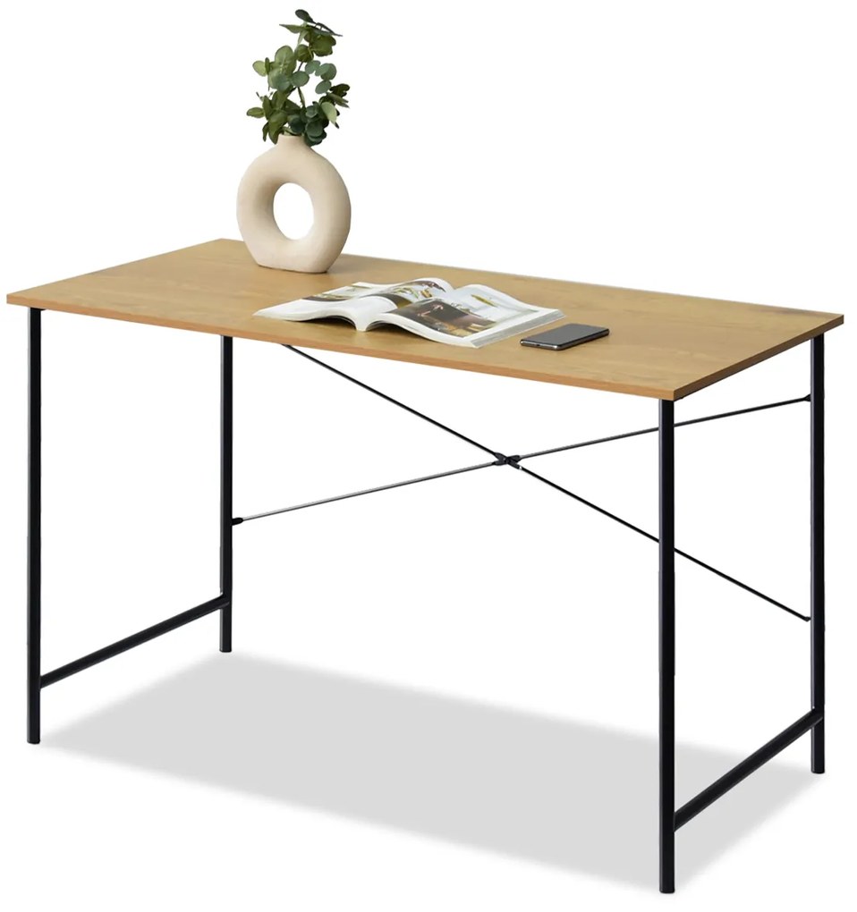 Masă PC Almasa A1 (stejar + negru). Promo -8%. 1109723