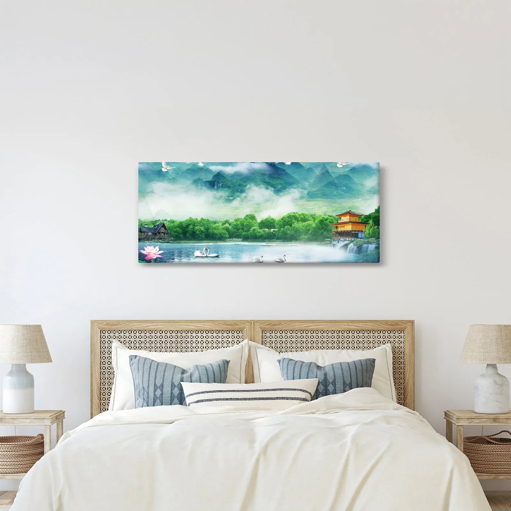 Tablou - Peisaj de vis (120x50 cm)