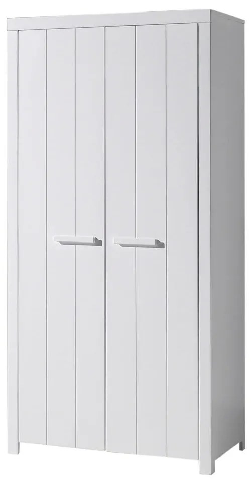 Dulap Vipack Erik, lățime 99 cm, alb