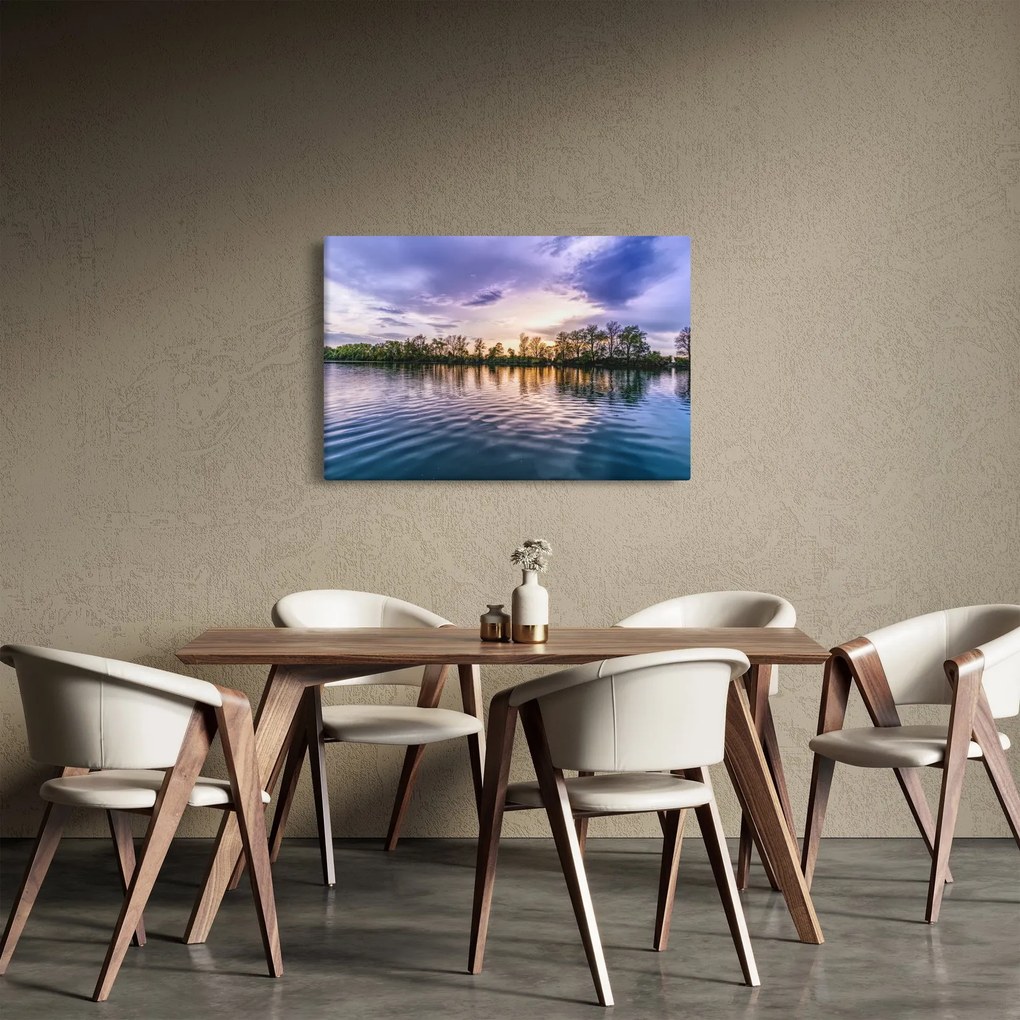 Tablou cu lac (90x60 cm)