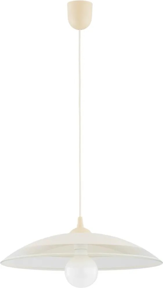 Pendul pe cablu SOTI, 1xE27/15W/230V, crem