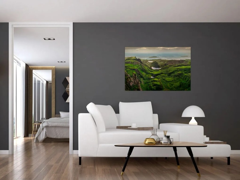 Tablou - Quiraing, Scoția (90x60 cm)