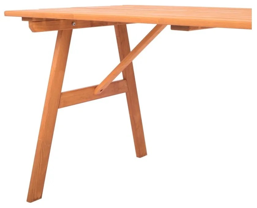 Set de dining pentru grădină din lemn pentru 4 persoane Sylva – Rojaplast