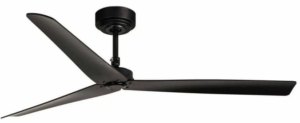 Ventilator de tavan MILOS negru FARO 34100 + remote control