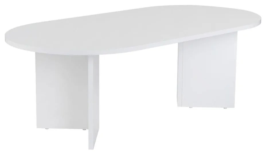 Masă de cafea NEL albă