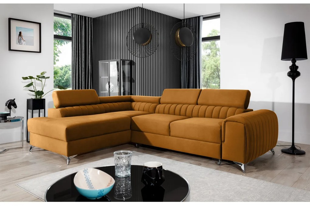 Coltar extensibil Laurence pe stanga Monolith 48