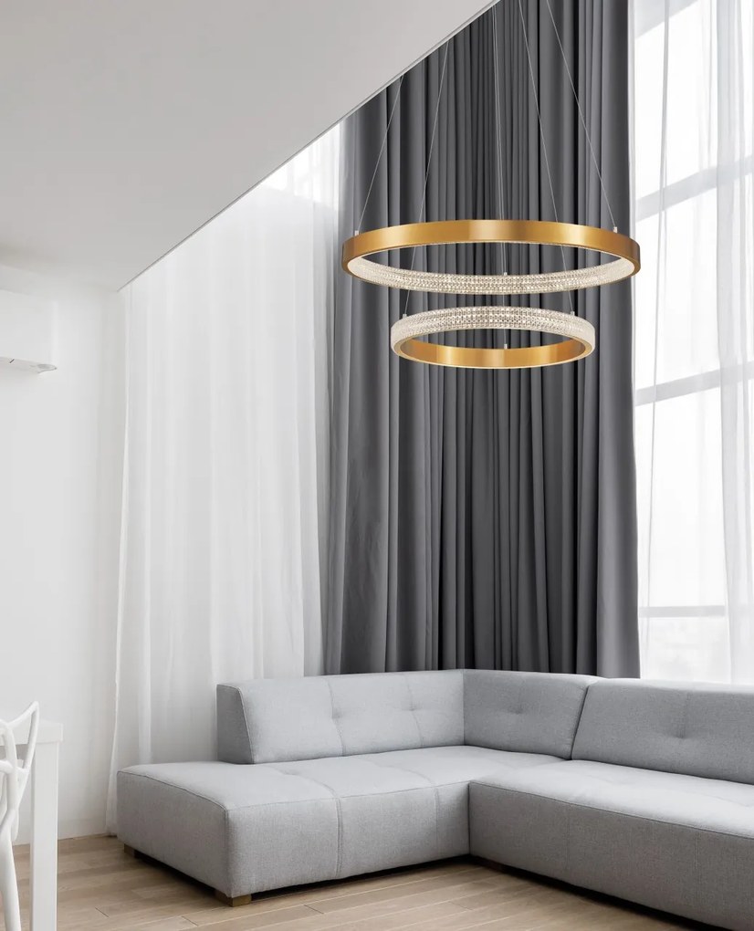 Lustra LED dimabila, design modern PRESTON