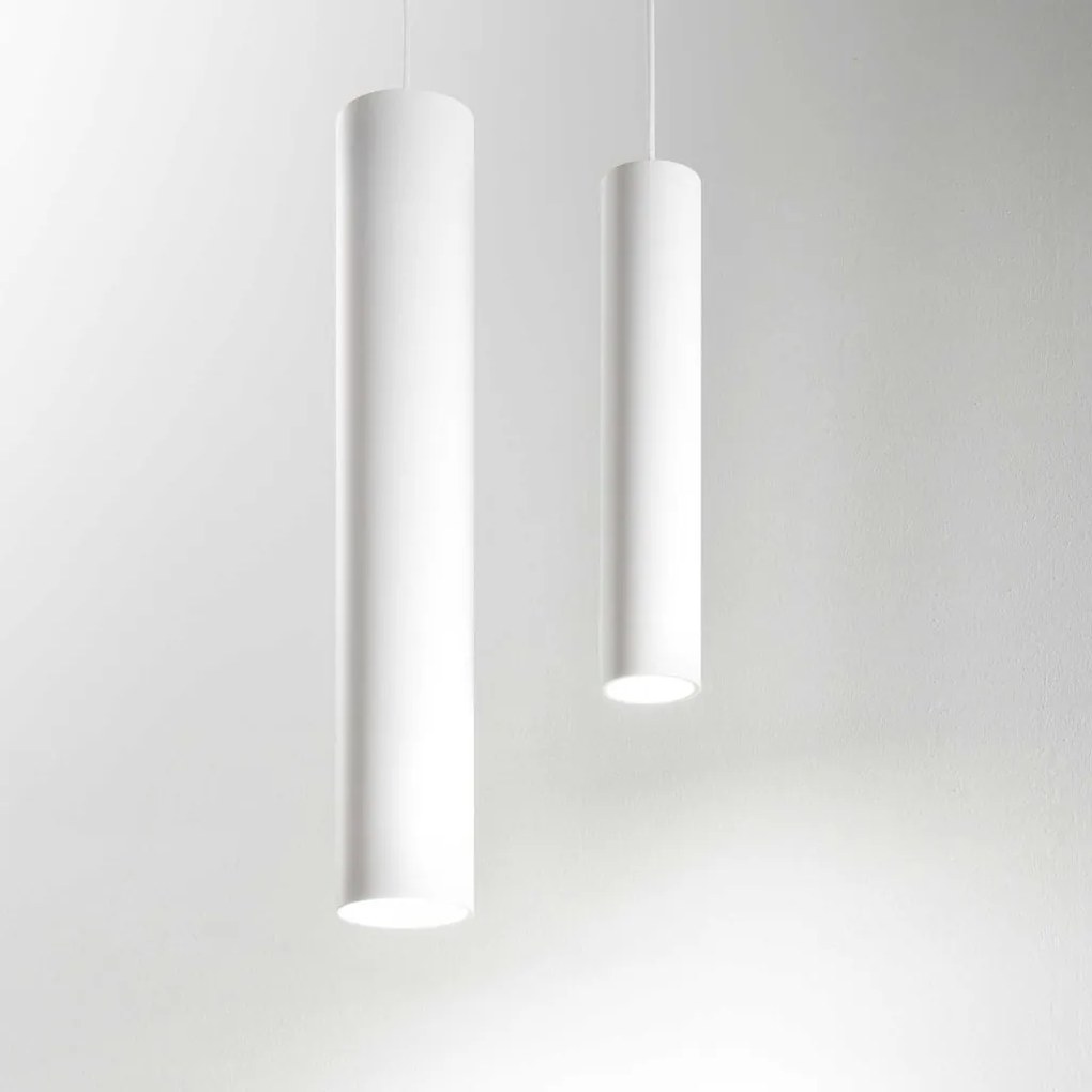 Pendul LED design modern minimalist Tube sp d6 alb