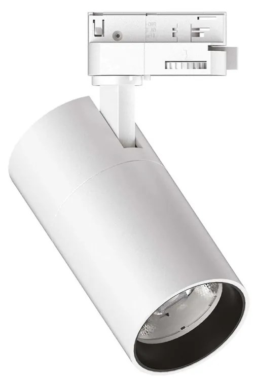 Spot directionabil pentru sina Link QUICK 15W CRI80 30 grade 4000K ON-OFF WH