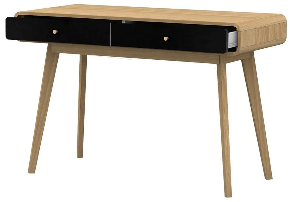 Birou cu aspect de lemn de stejar 50x120 cm Cassie - Støraa