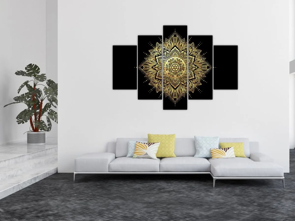Tablou - Mandala bogăției (150x105 cm)