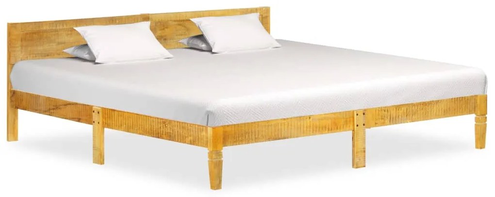 vidaXL Cadru de pat, 200 cm, lemn masiv de mango