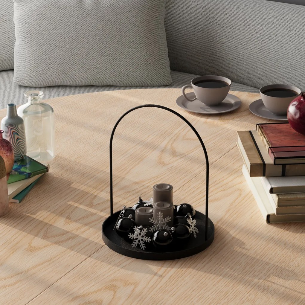 Suport bijuterii GED-005 Negru 22.5x28 cm