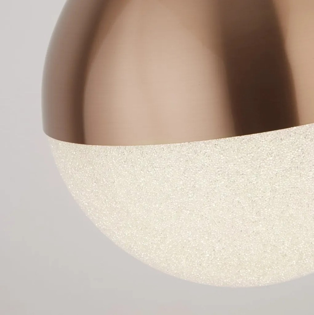 Lustra, Pendul LED Marbles cupru
