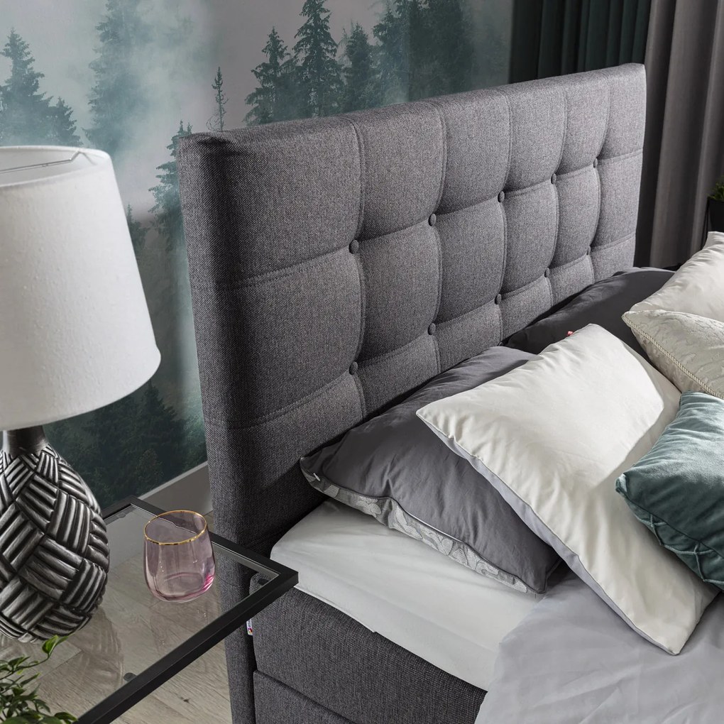 Pat boxspring Inez 160x200 cm Soft 66
