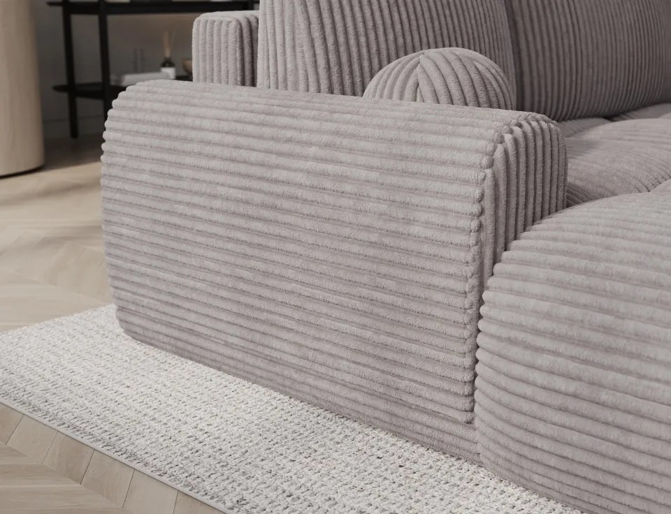 Colțar Vittario extensibil, 227x170x95 cm, orientare stânga – Modullo 03