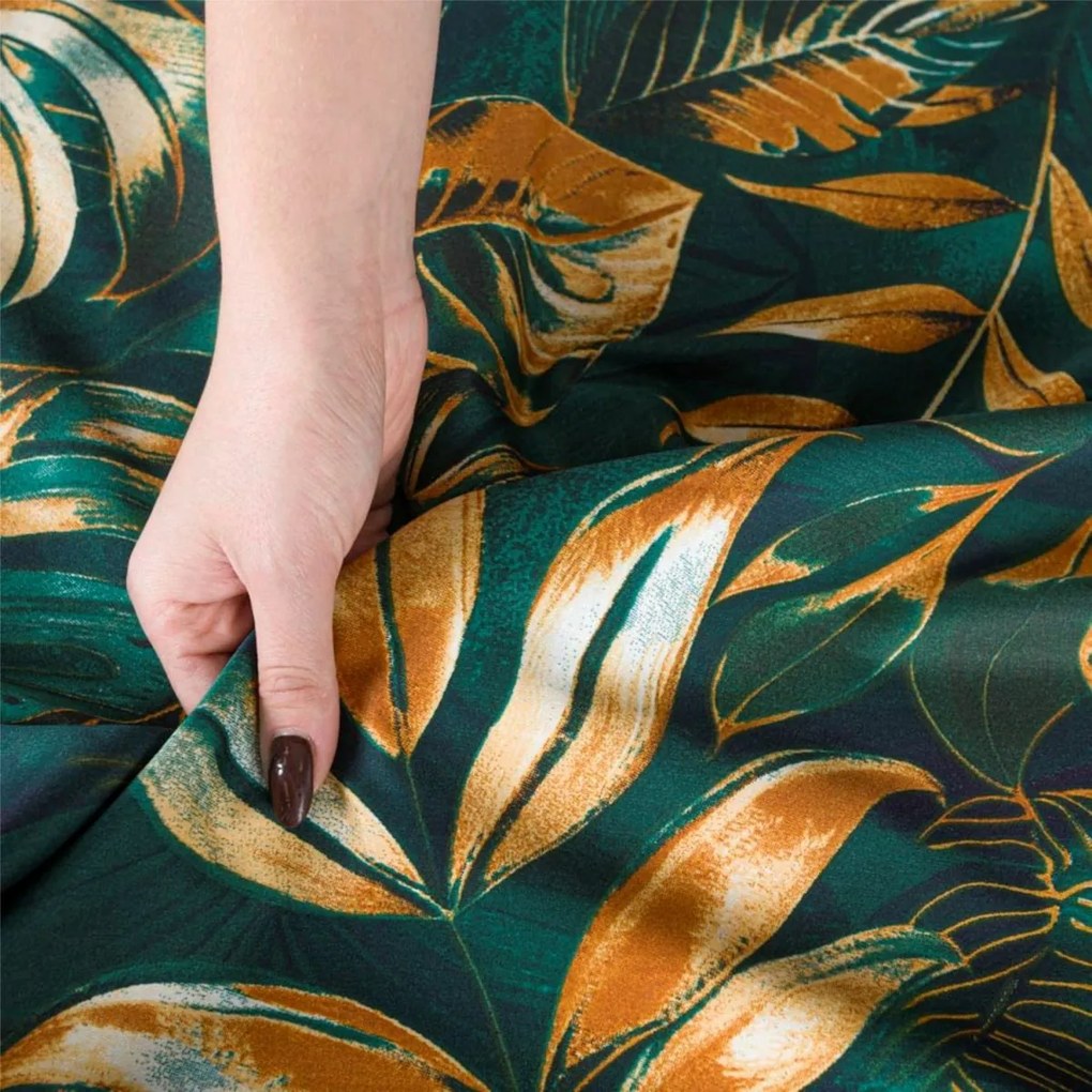 Lenjerie de pat din satin Selva, 140 x 200 cm, 70x 90 cm