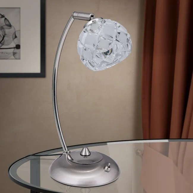 Lampa de masa design modern de lux Maderno crom