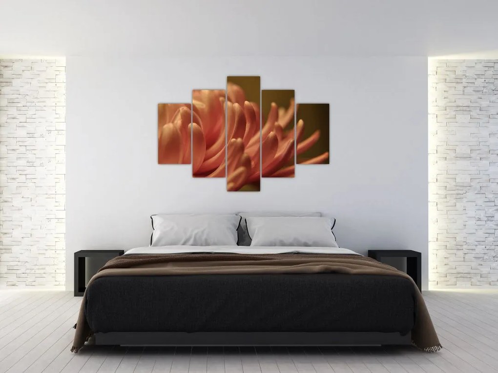 Tablou cu detailu florii (150x105 cm)