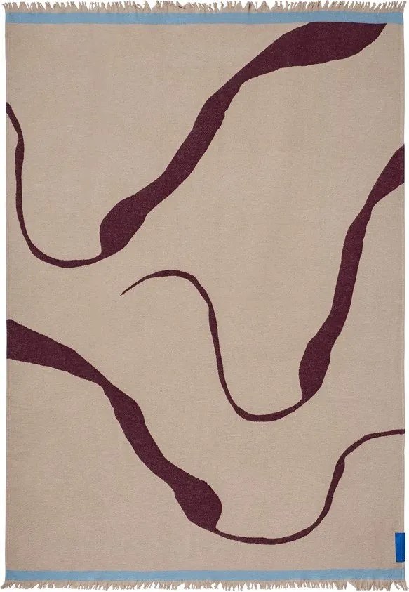 Pătură bej 130x175 cm Studio – Mette Ditmer Denmark