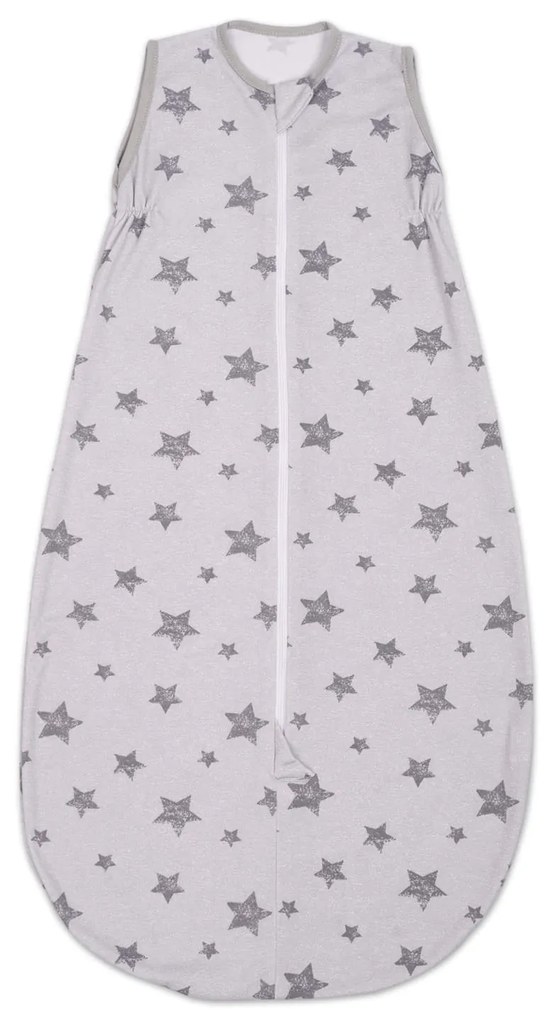 Sac dormit copii de vara 0-18 luni Kidizi Galaxy Grey, 80 cm, 0.5 tog