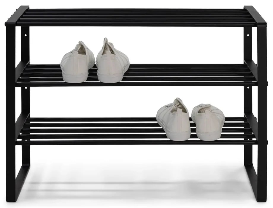 Pantofar negru din metal 70x48,5x29 cm Rex – Spinder Design