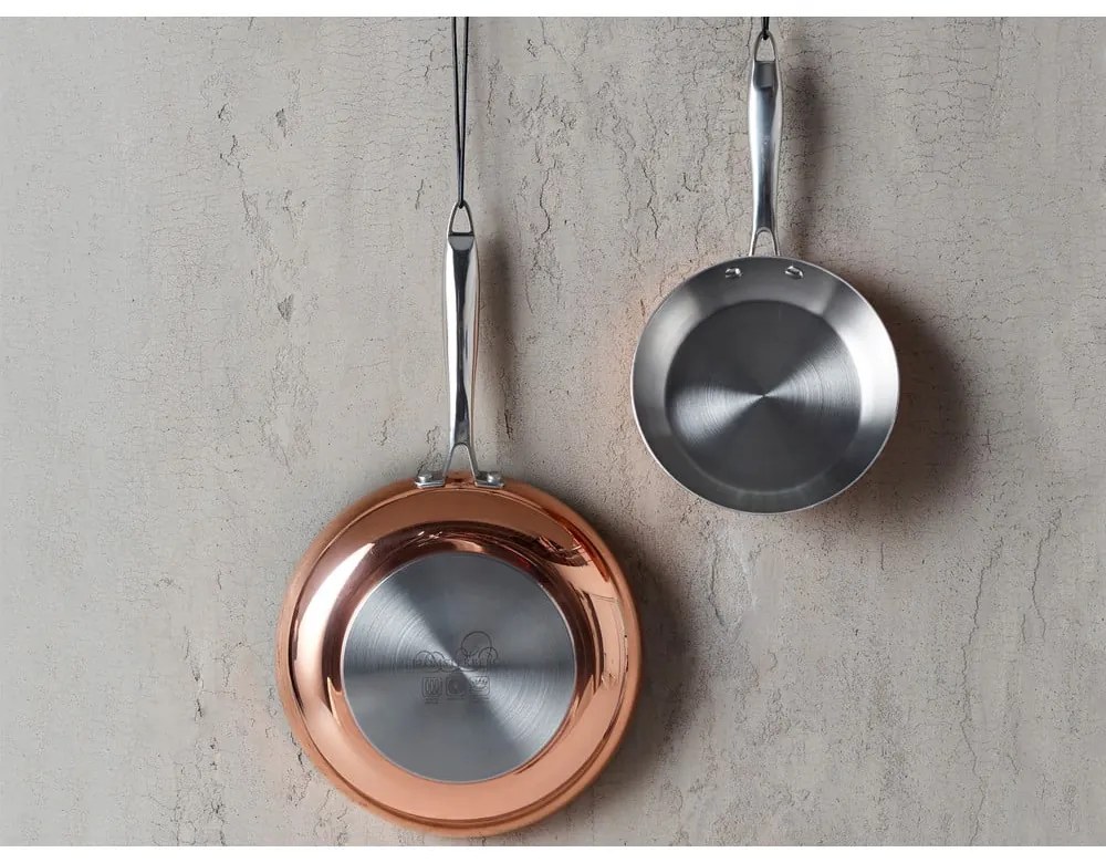 Tigaie din oțel inoxidabil/din cupru ø 20 cm – Blomsterbergs