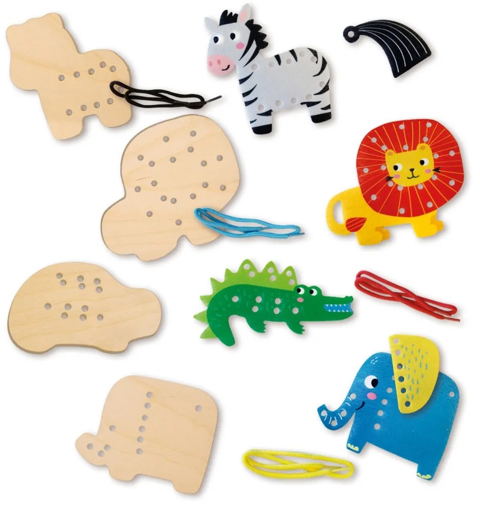 Set creativ - Invatam sa coasem animale