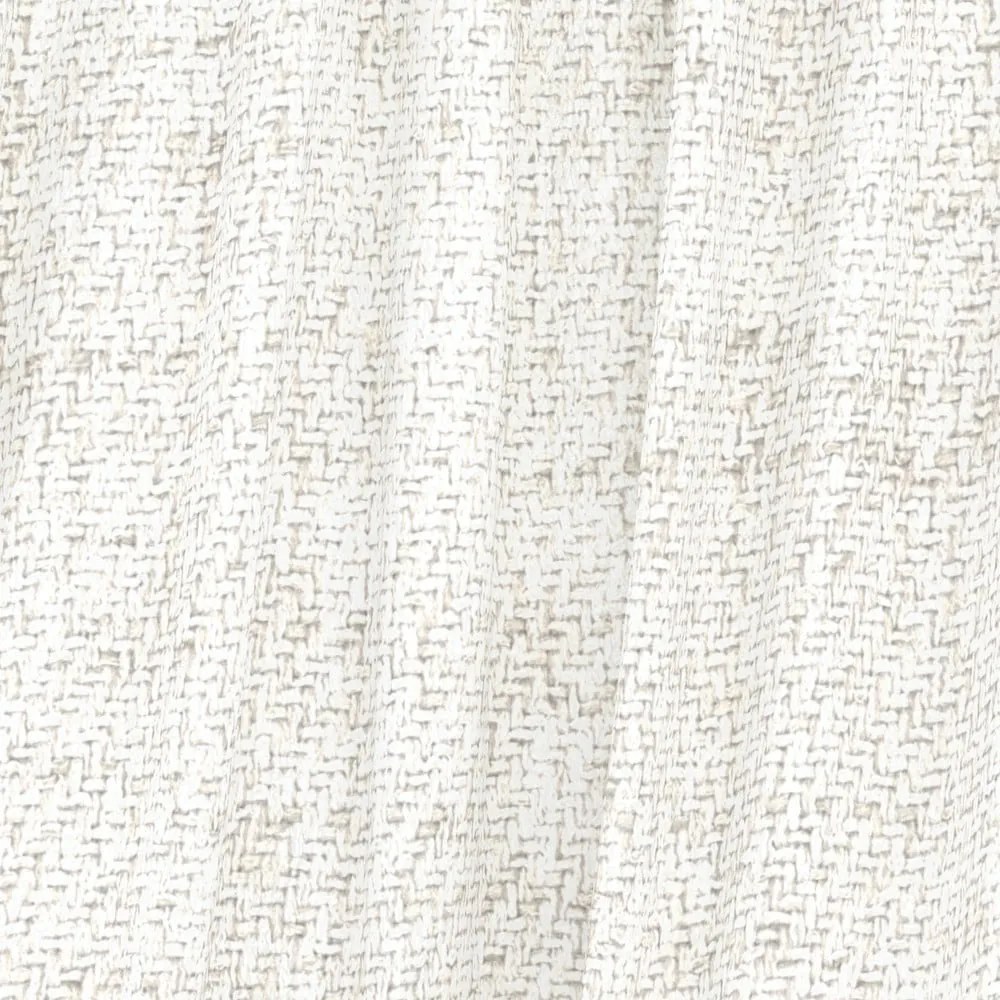 Pat matrimonial crem tapițat cu spațiu de depozitare cu somieră 160x200 cm Solvo – Maison de Rêve