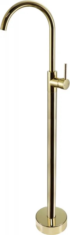 Mexen Alma baterie de lavoar independentă, aurie - 75034-50