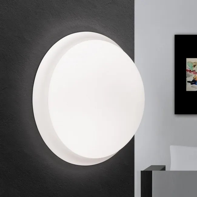 Plafoniera alba diametru 38cm CLASSICO
