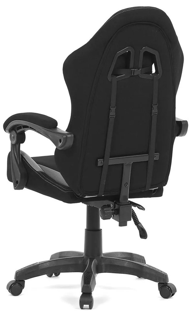 Fotoliu gaming Kvantirasa (negru + gri). 1120335