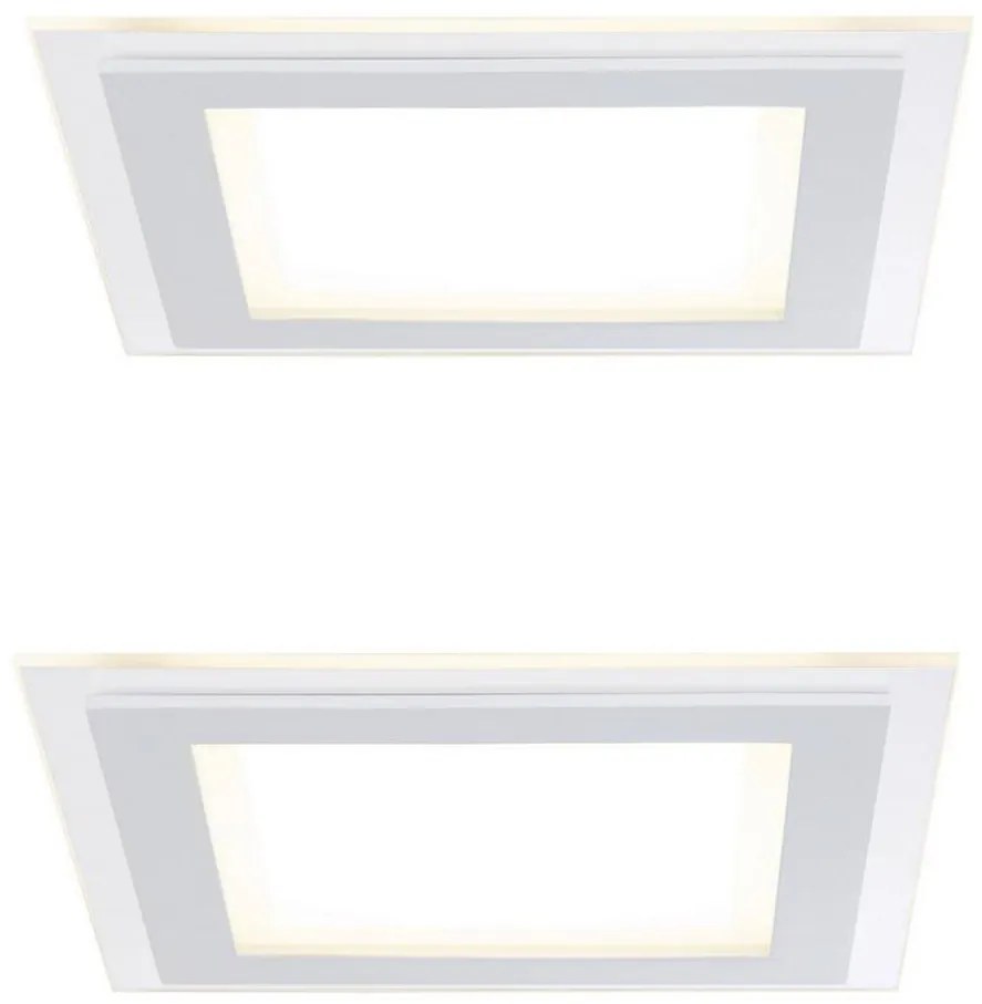 Paulmann 92706 - SET 2xLED/7,5W Lampă încastrată dimmabilă DECODICE 230V