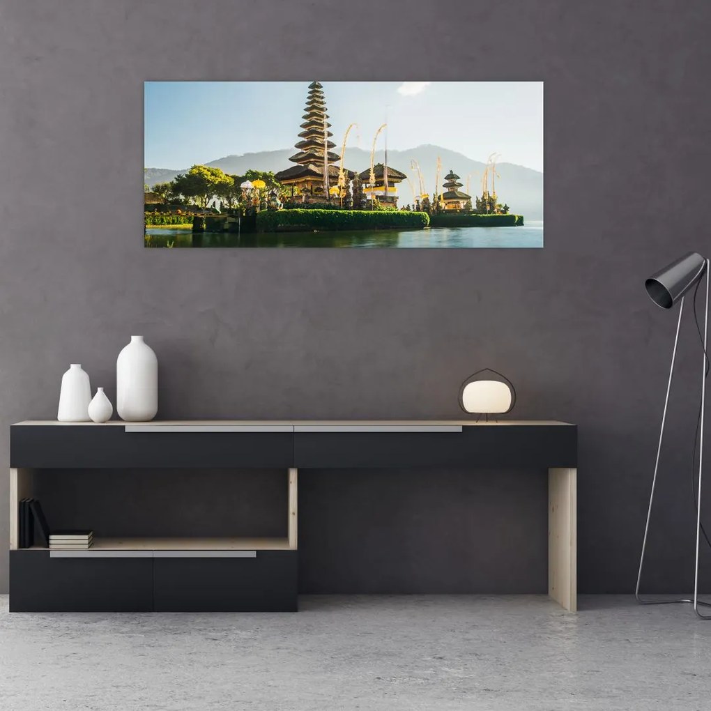 Tabloul Mount Batur (120x50 cm)